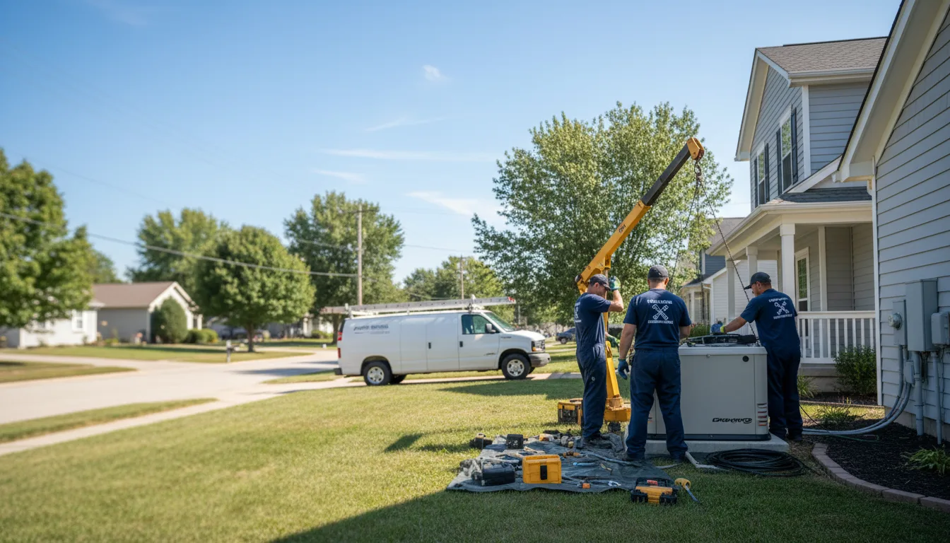 Generator Installation in El Dorado, KS near me